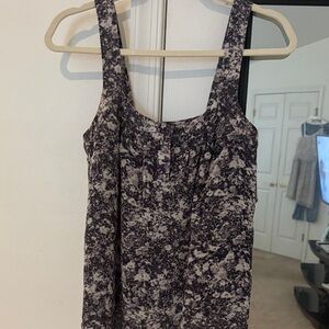 Elegant Black and White Women's Top